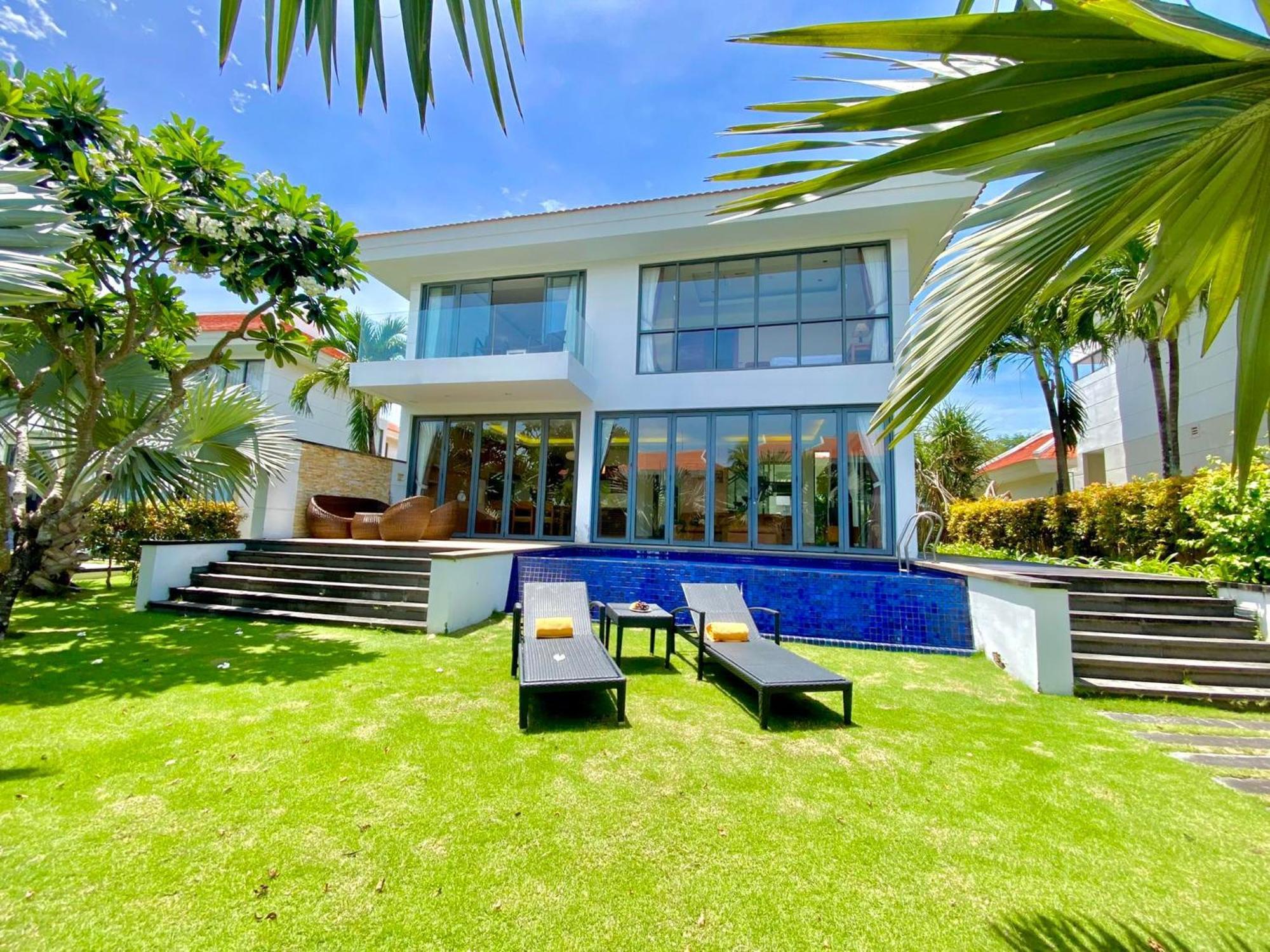 Astana Villa Non Nuoc Beach ดานัง ภายนอก รูปภาพ